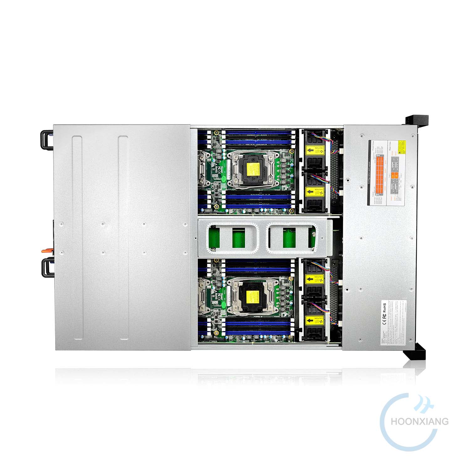 服务器HX-F304俯视图