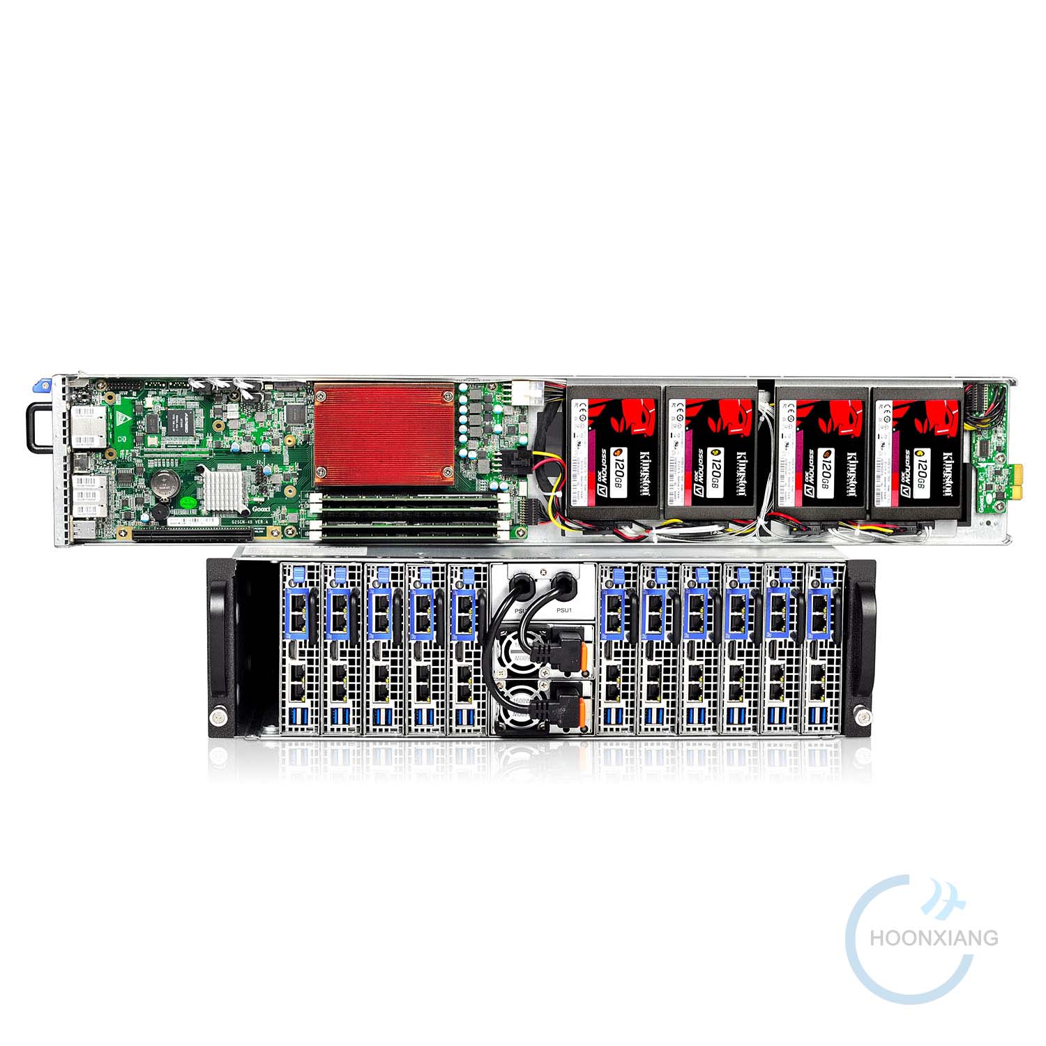 服务器HX-F312装固态盘