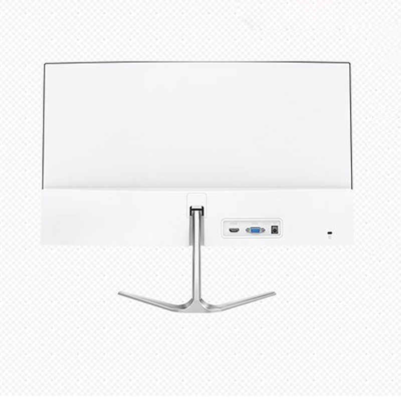 显示器HX-220W背面图（直面无边框显示器）