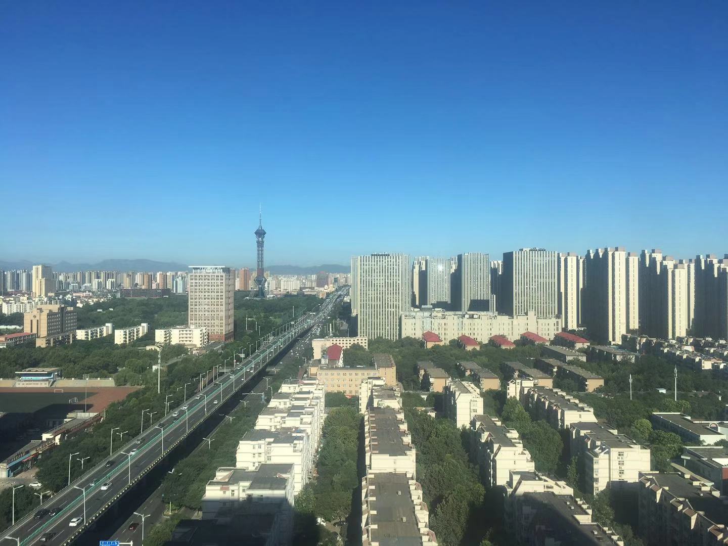 窗外