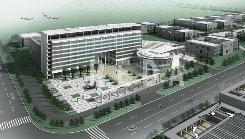 日照经济技术开发区孵化楼政府办公楼