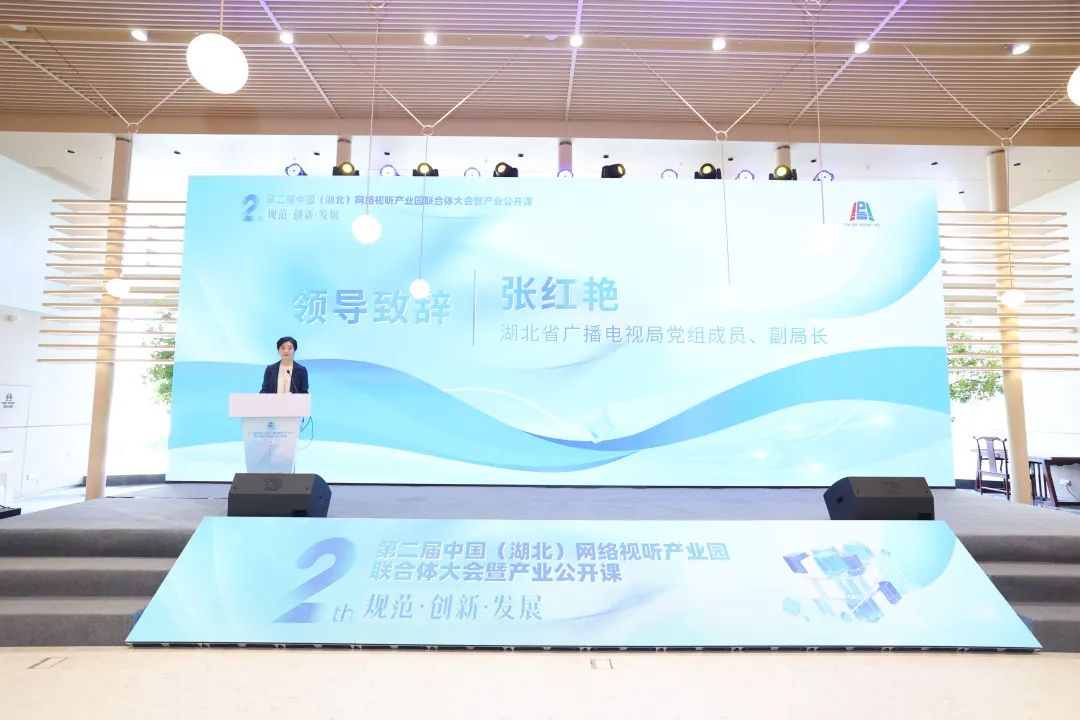 第二届中国（湖北）网络视听产业园联合体大会暨产业公开课活动顺利举办