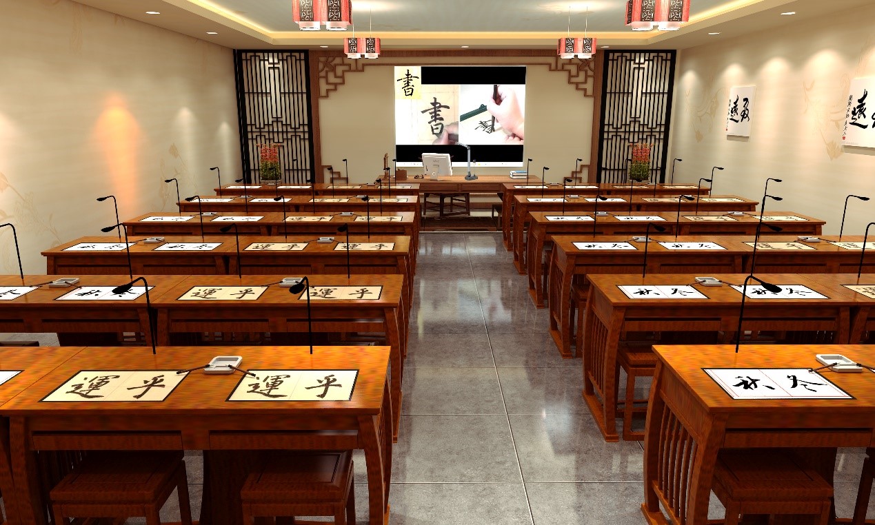 数字书法临摹录播教室教学系统