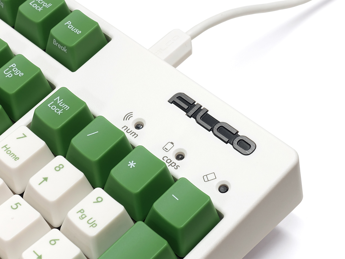 奶白色绿键帽104双模-image10