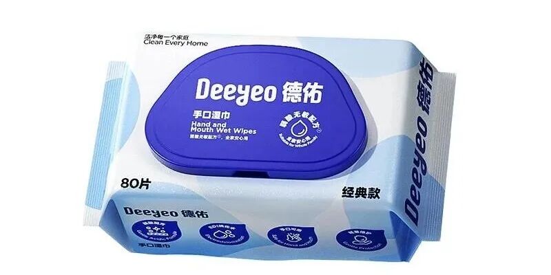 德佑婴儿手口湿巾80抽*1包宝宝儿童专用湿巾加厚经典款大包实惠装-阿里巴巴