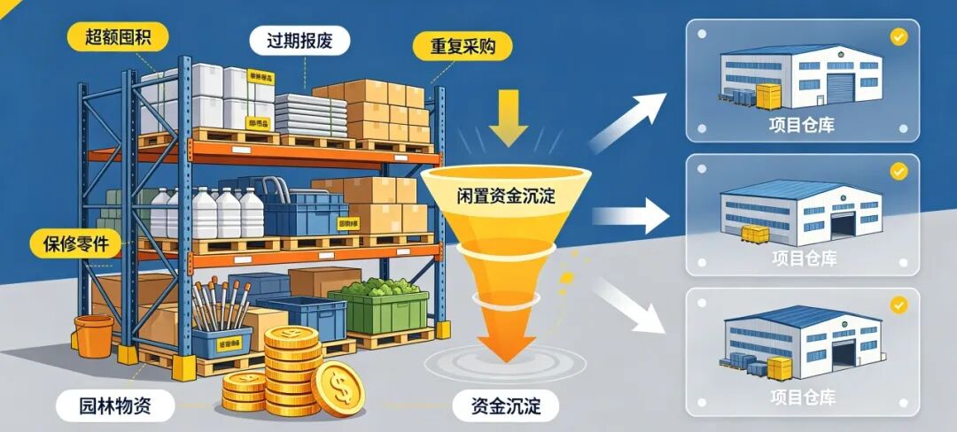 库存管控失衡,资金持续空耗
