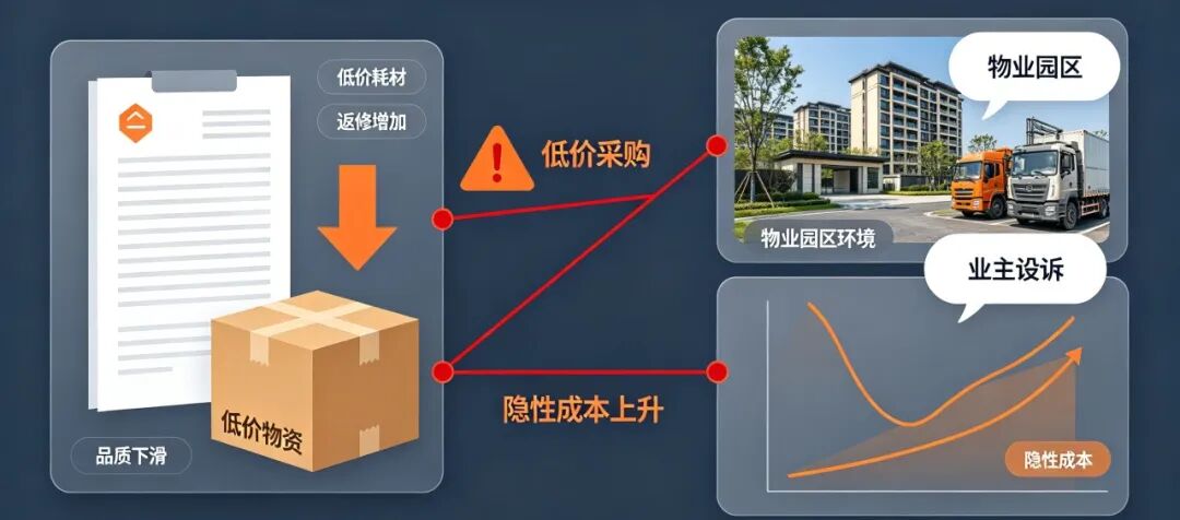 唯低价采购,反噬服务与收益