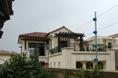 贵州乐湾国际小区周界报警系统