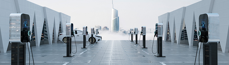 　　智能充电桩应用解决方案