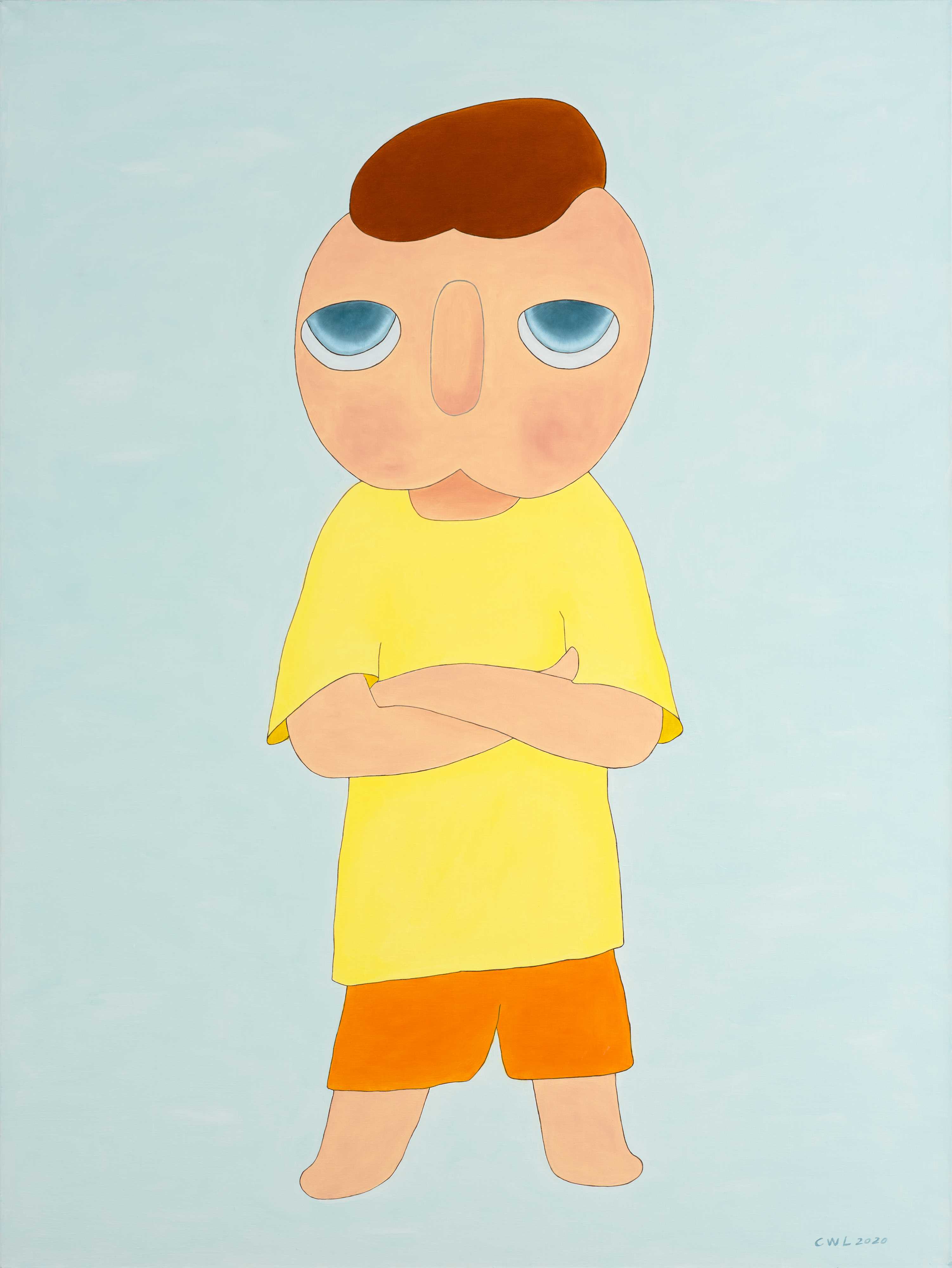 我是我布面油画120X160cm2020