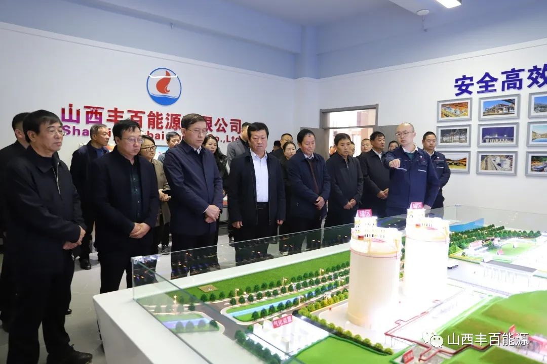 蒲县人大常委会主任宋蒲刚、县委常委、常务副县长任丽岗一行莅临世界杯体育网站能源调研视察LNG液化调峰项目