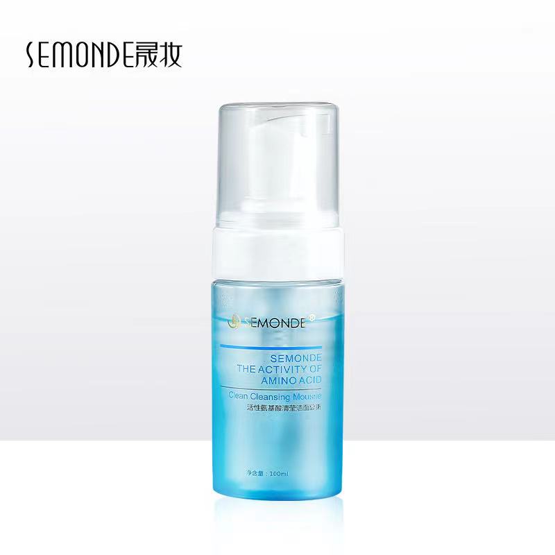 晟妆活性氨基酸清莹洁面慕斯