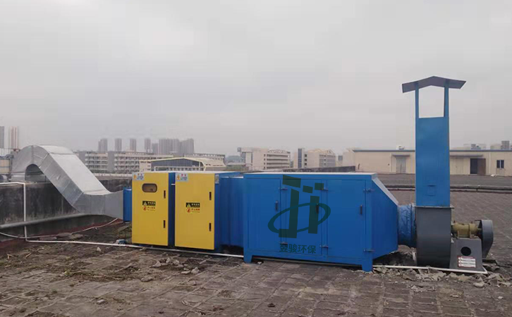 UV光解废气处理设备+活性炭吸附塔废气治理工程案例 UV光解废气处理设备+活性炭吸附塔废气治理工程案例
