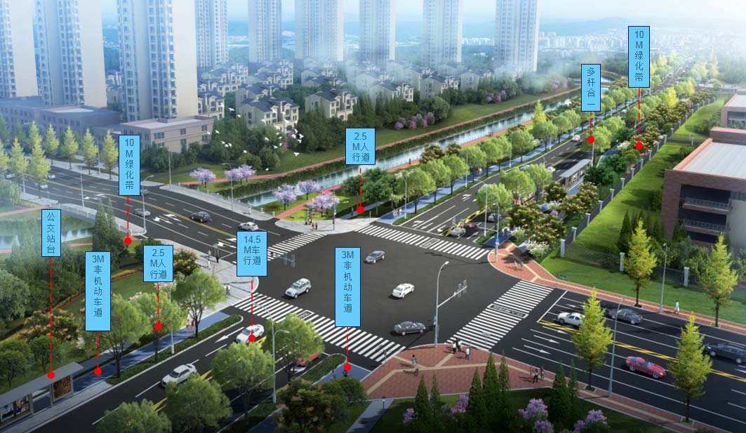 鲜家碾路道路及管线工程