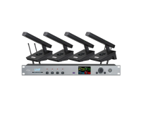 方杆-无线一拖四桌面话筒 方杆-无线一拖四桌面话筒