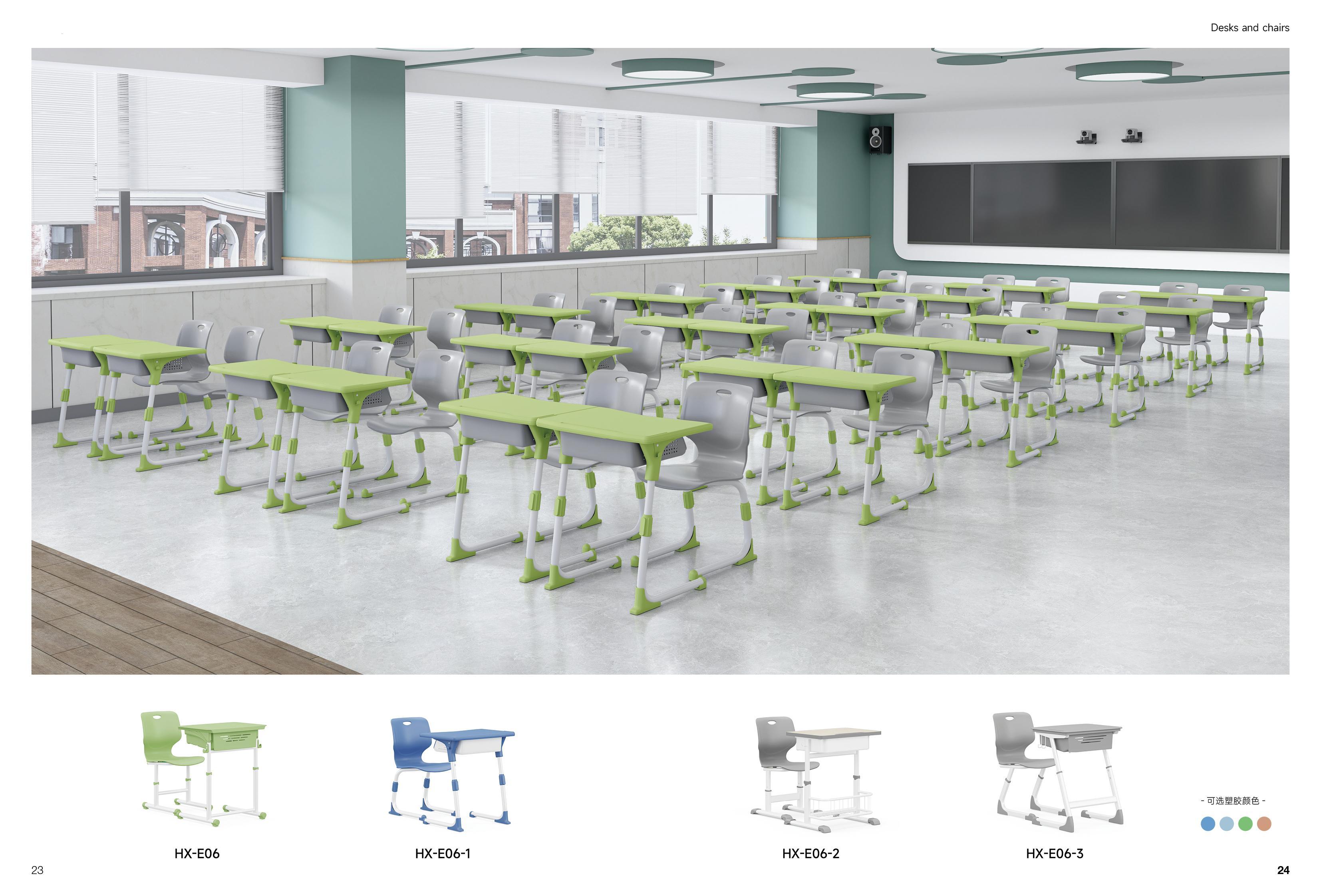 课桌椅联排椅培训桌椅公寓床_2-23_11