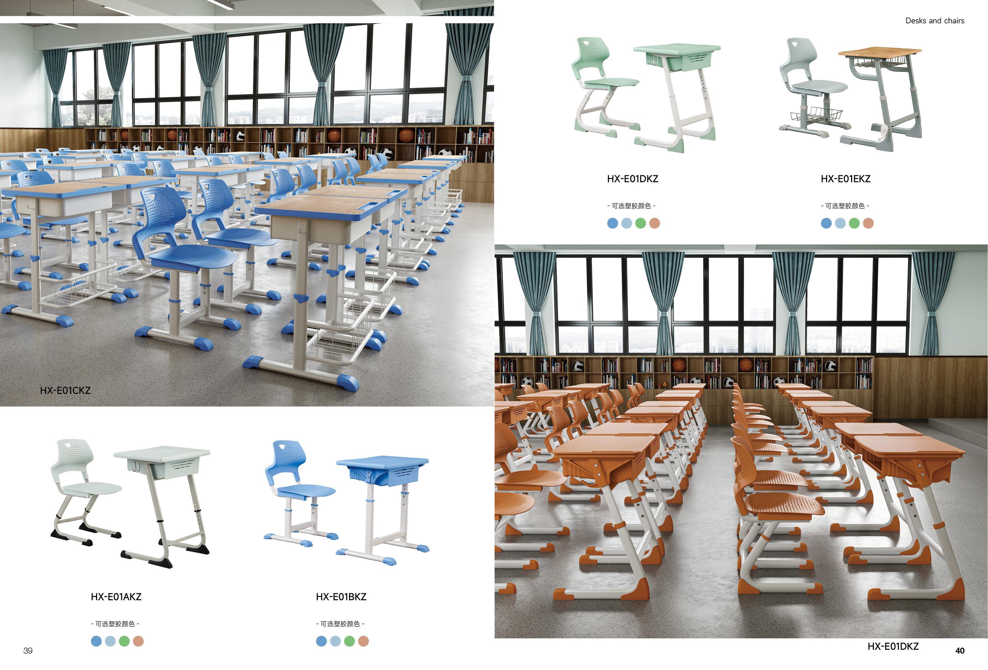课桌椅联排椅培训桌椅公寓床_2-23_19