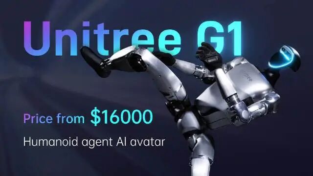 宇树科技发布 Unitree G1 人形机器人 能玩金箍棒 超大关节运动角度…|大模型|人工智能|迭代|模型|售价_新浪新闻