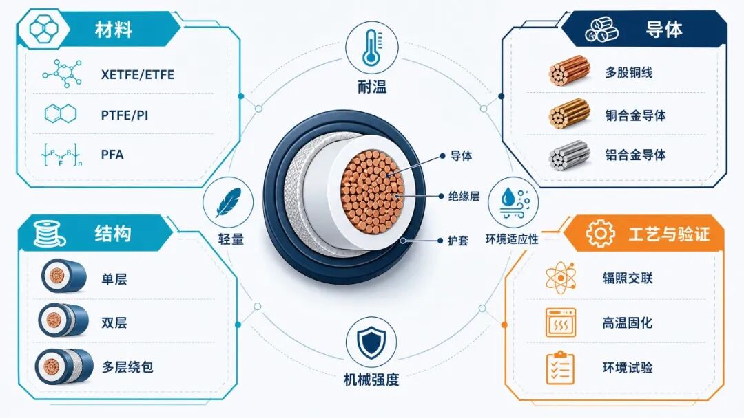 特种电线电缆的材料与结构体系