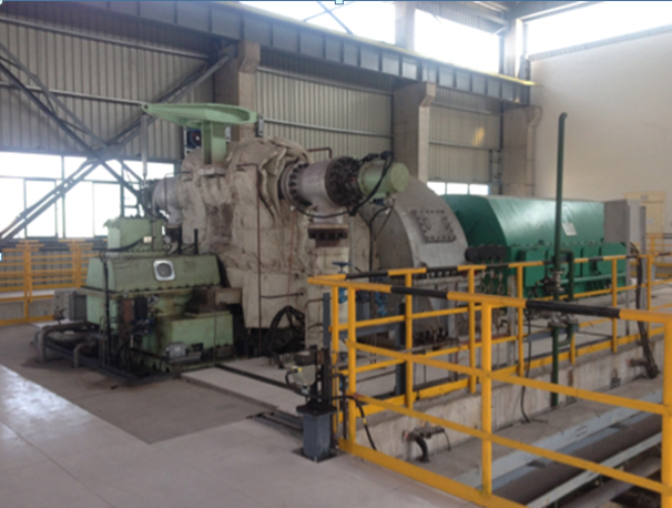 马钢第二炼铁总厂烧结带冷机废气余热发电工程，全国第一套烧结带冷余热发电机组