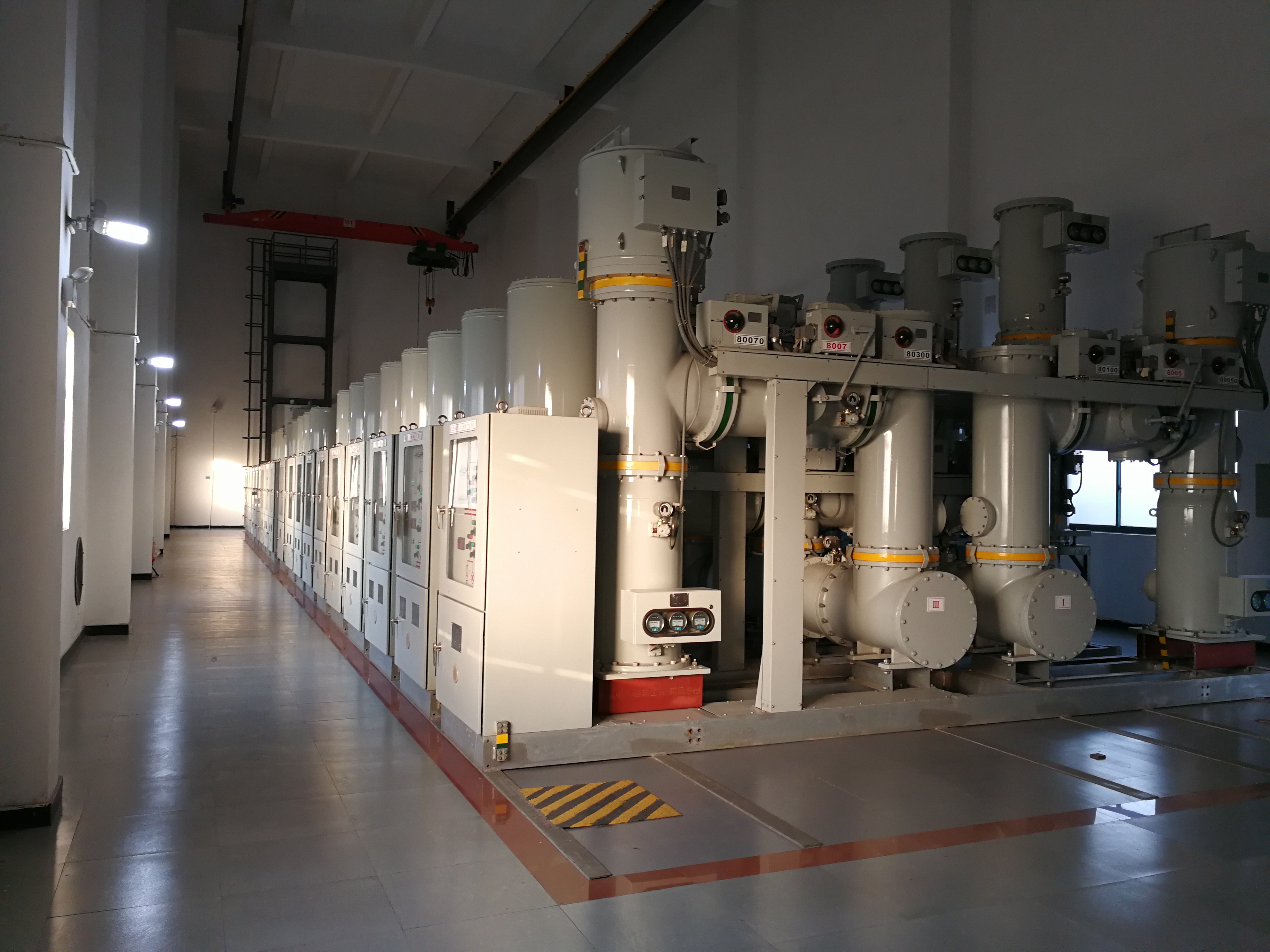 马钢71#变电所110kV系统GIS改