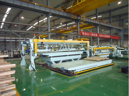 马钢冷板横切生产线