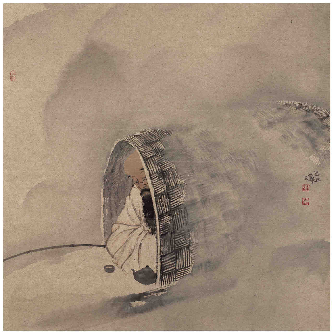 1-黄华三《独钓》-JPG