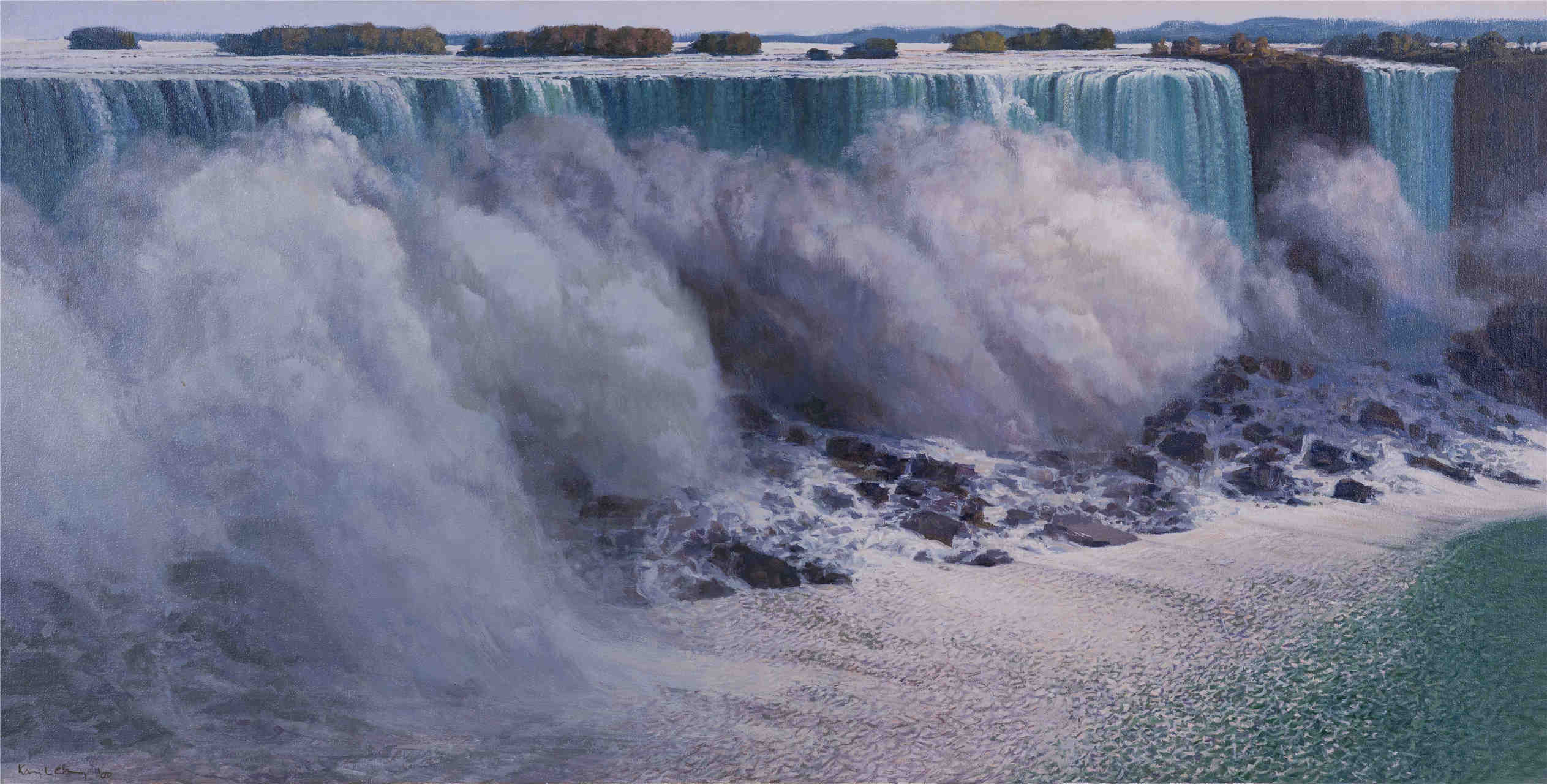 01-钟耕略《尼加拉瀑布之二十四》