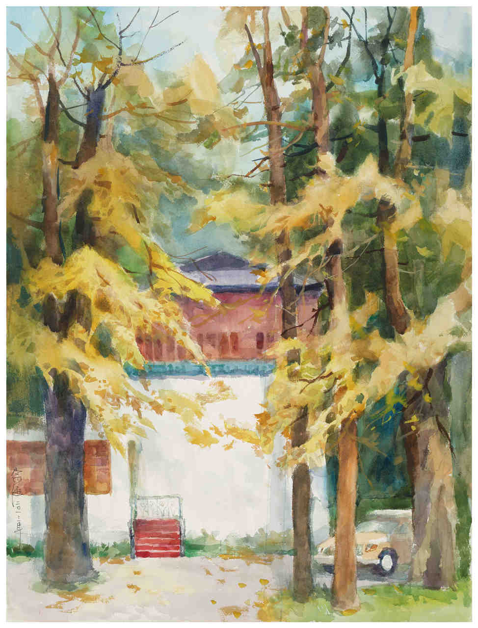 罗宗海《山林客栈》