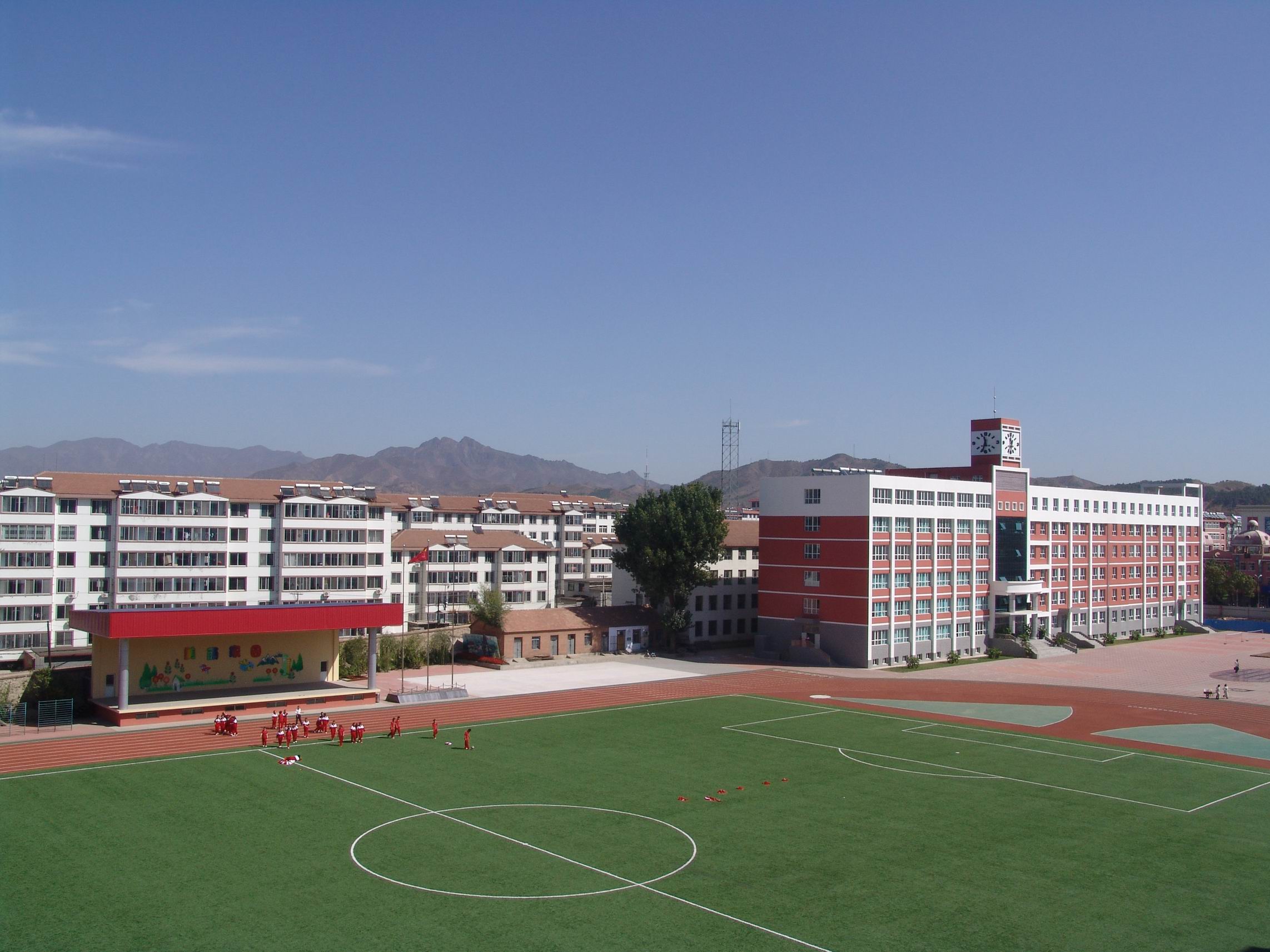 鸟瞰校园