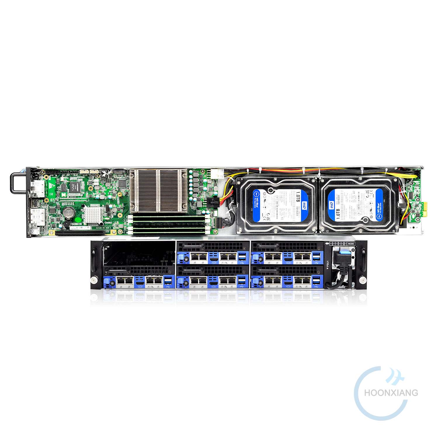 六节点服务器装机械盘