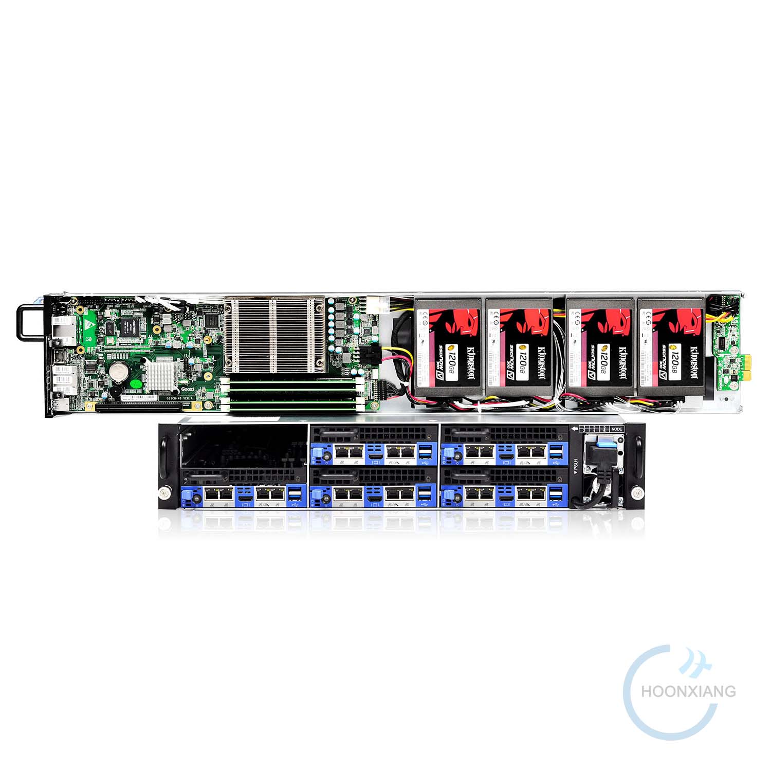 六节点服务器装固态盘