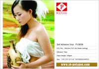 PV380W无山水纹白胶车身贴
