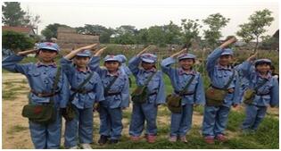 井冈山中小学生