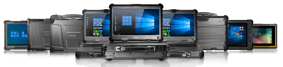 GETAC 军工笔记本 军用平板电脑 应用方案展示 