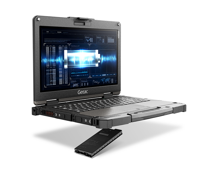 36GETAC B360 电池热插拔