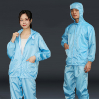 浅蓝食品工作服