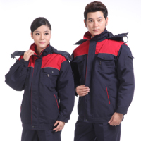 嘉善工作服棉衣定做冬季防风防寒棉袄劳保服订制