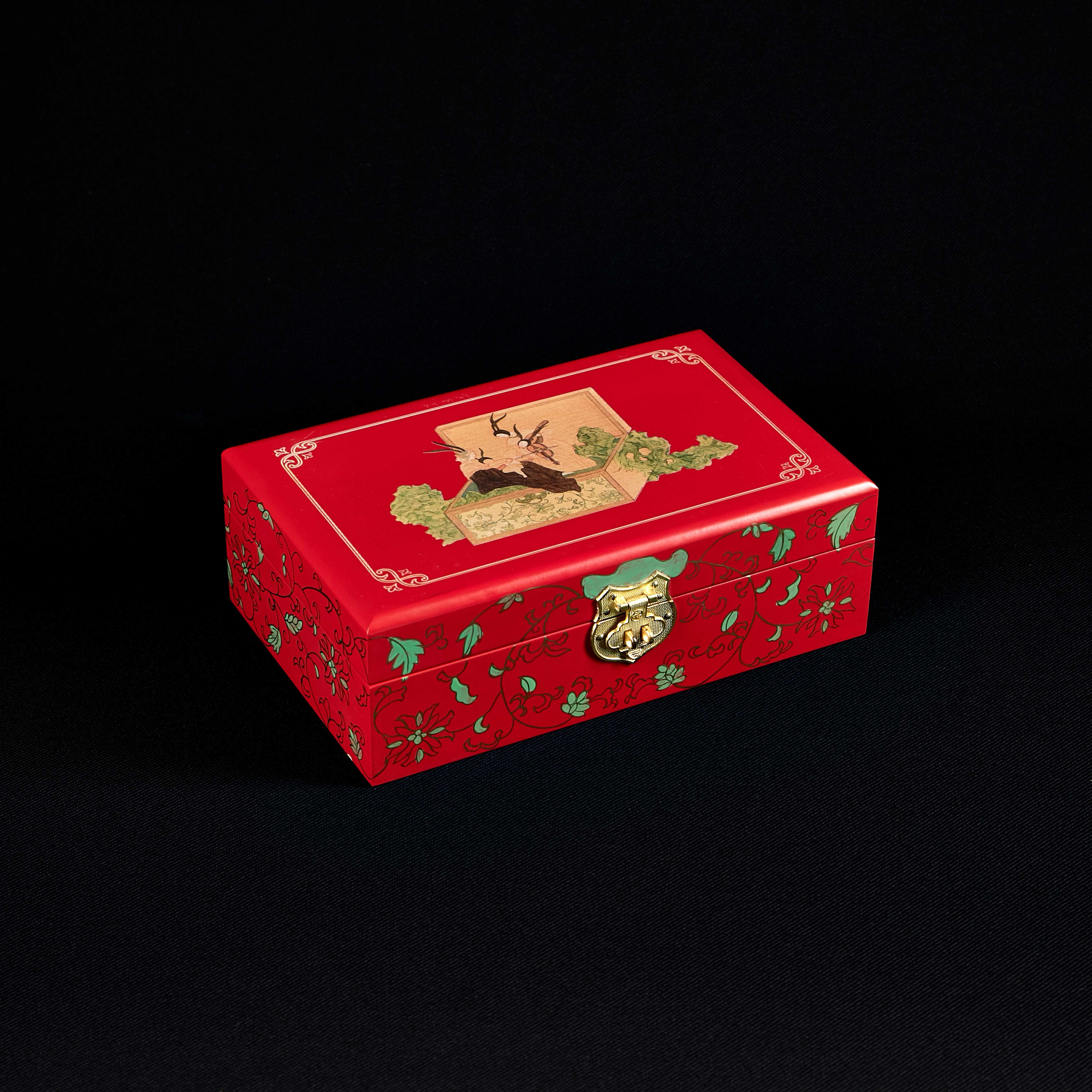 Painted Jewelly Box