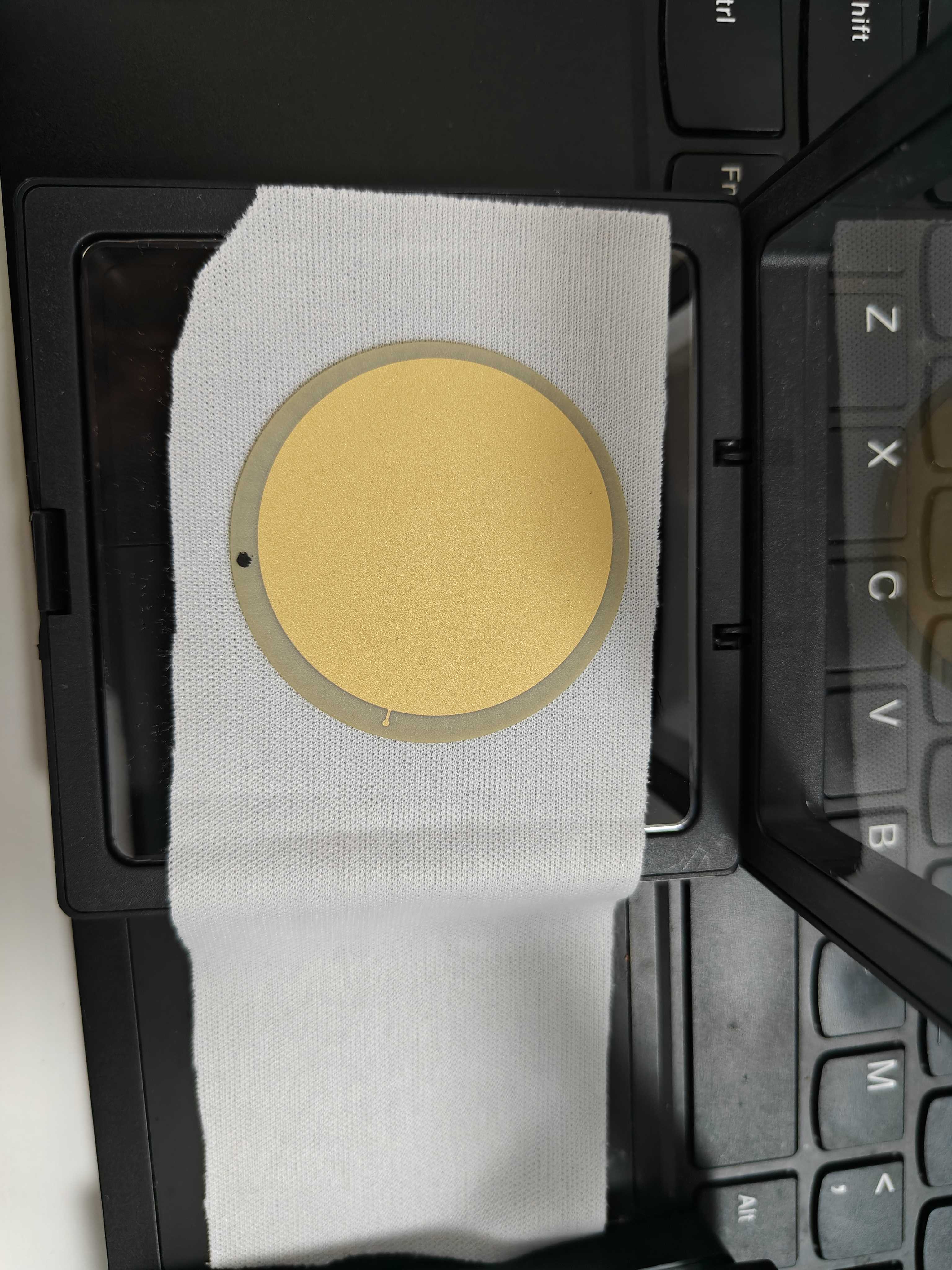 离子溅射仪在掩膜版镀电极