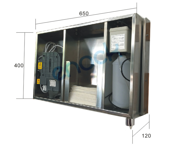 镜后暗藏式自动给皂器