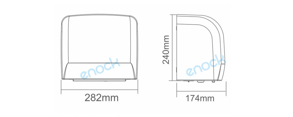 不锈钢干手器尺寸EK-6530