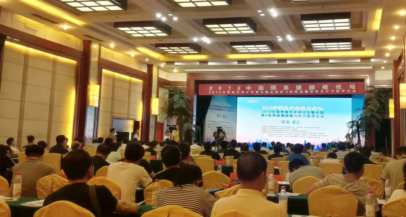 痛王冠名2018中国颈肩腰腿痛论坛圆满落幕
