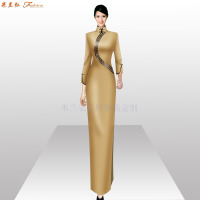 「旗袍高端定制」「旗袍高级订制」-米兰弘品牌服装-3