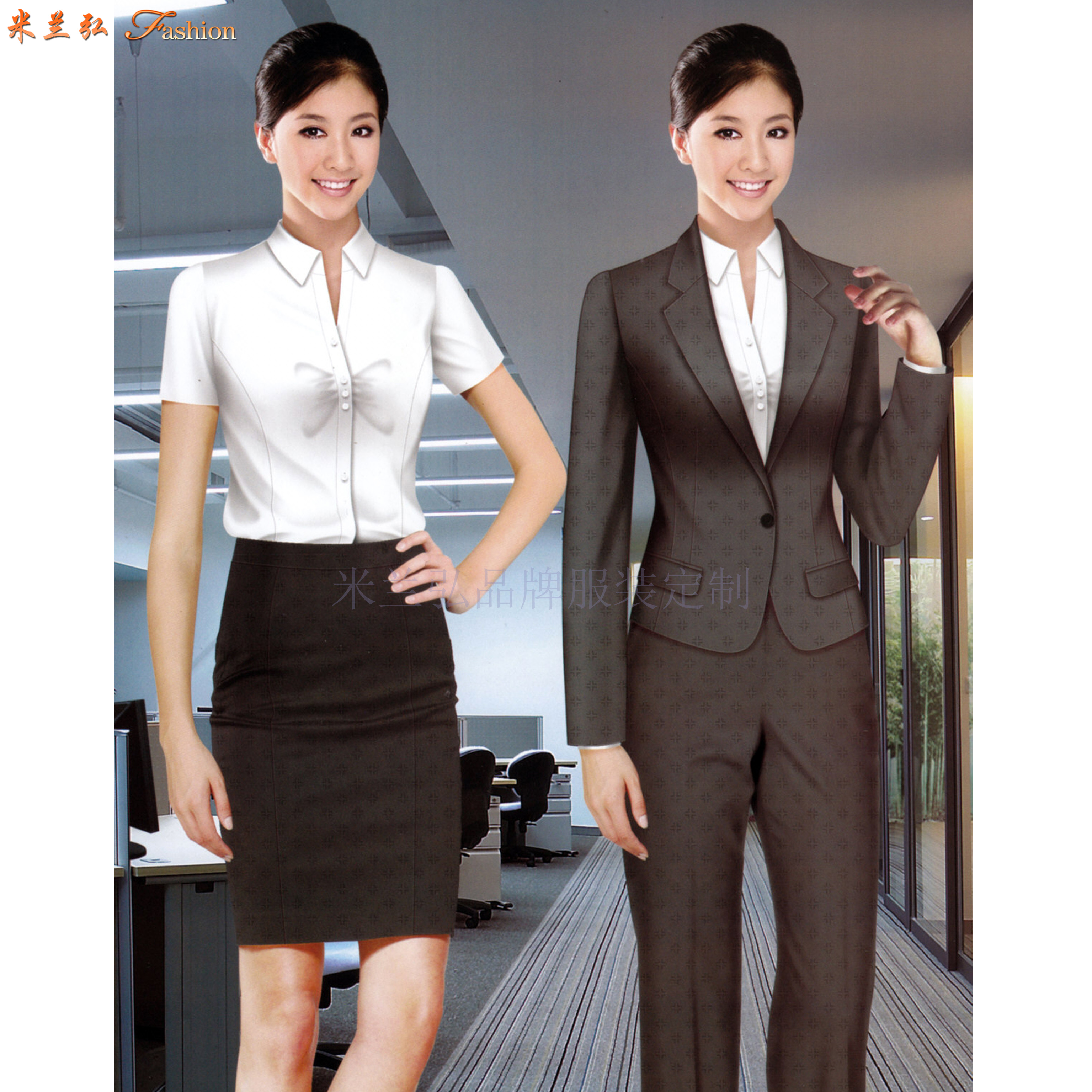 「北京西服定制团购」专业订制企事业单位正装西服-米兰弘服装-2