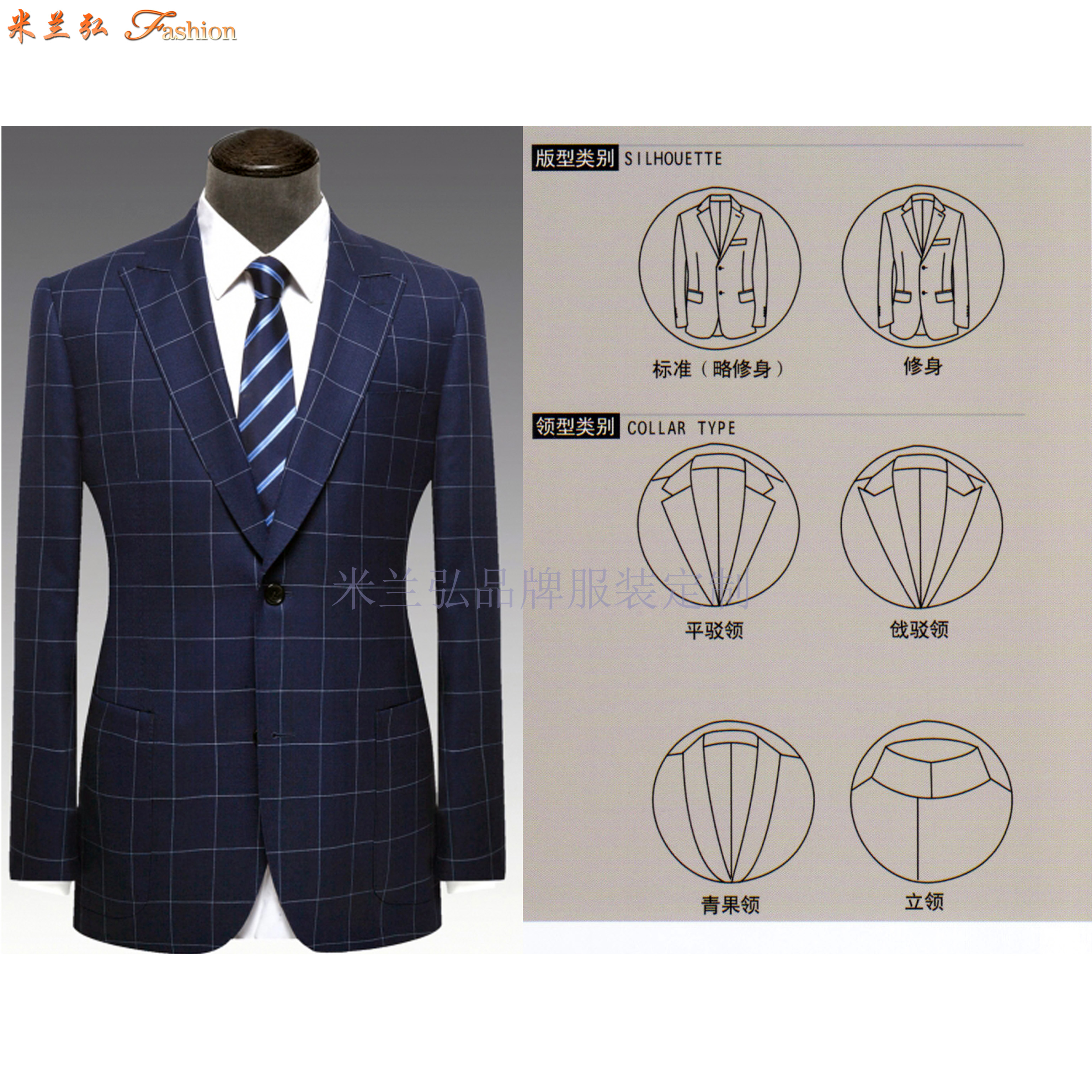 西服定制工艺说明图片