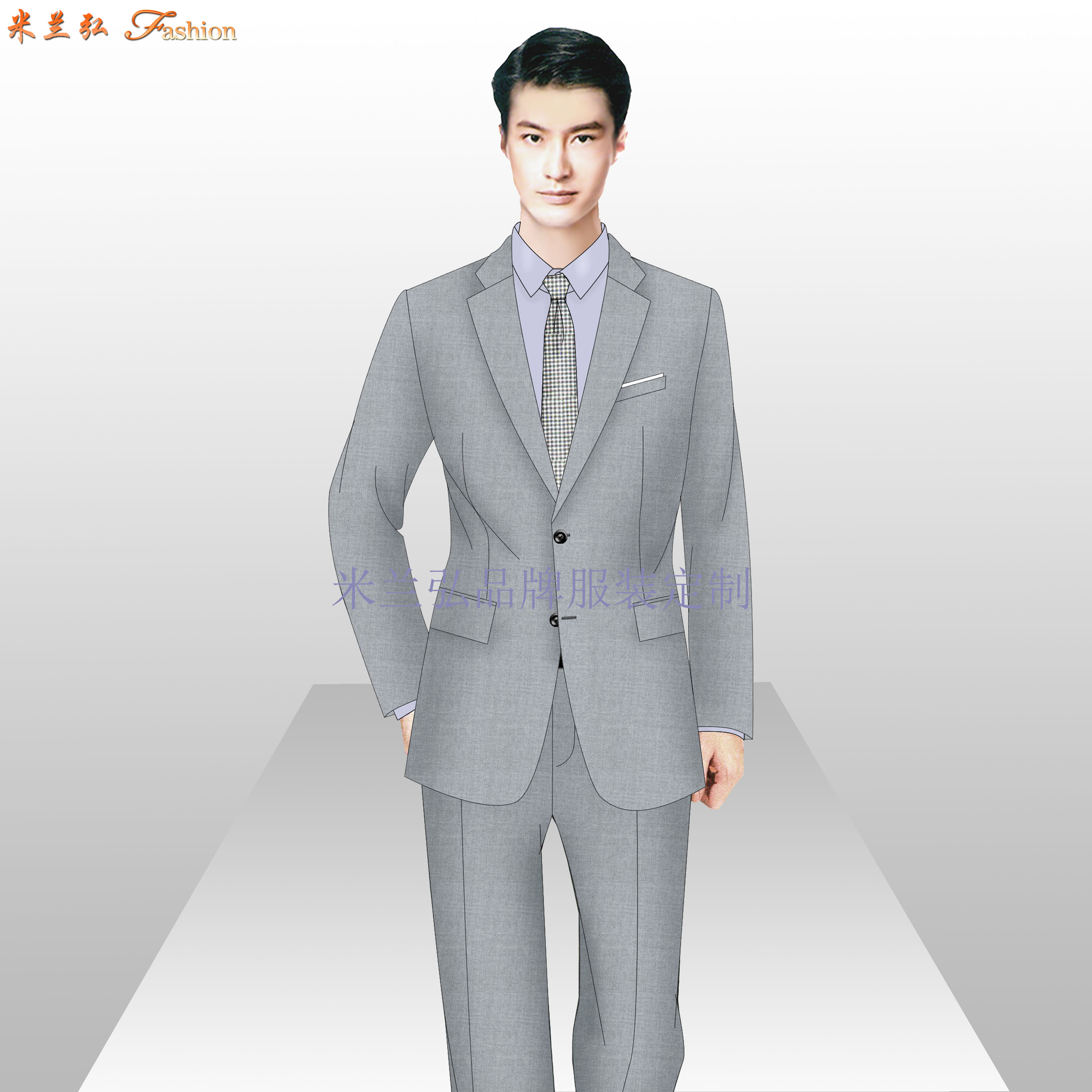 「揭阳西服定做」多少钱_品牌_图片_口碑-米兰弘西装厂家-4