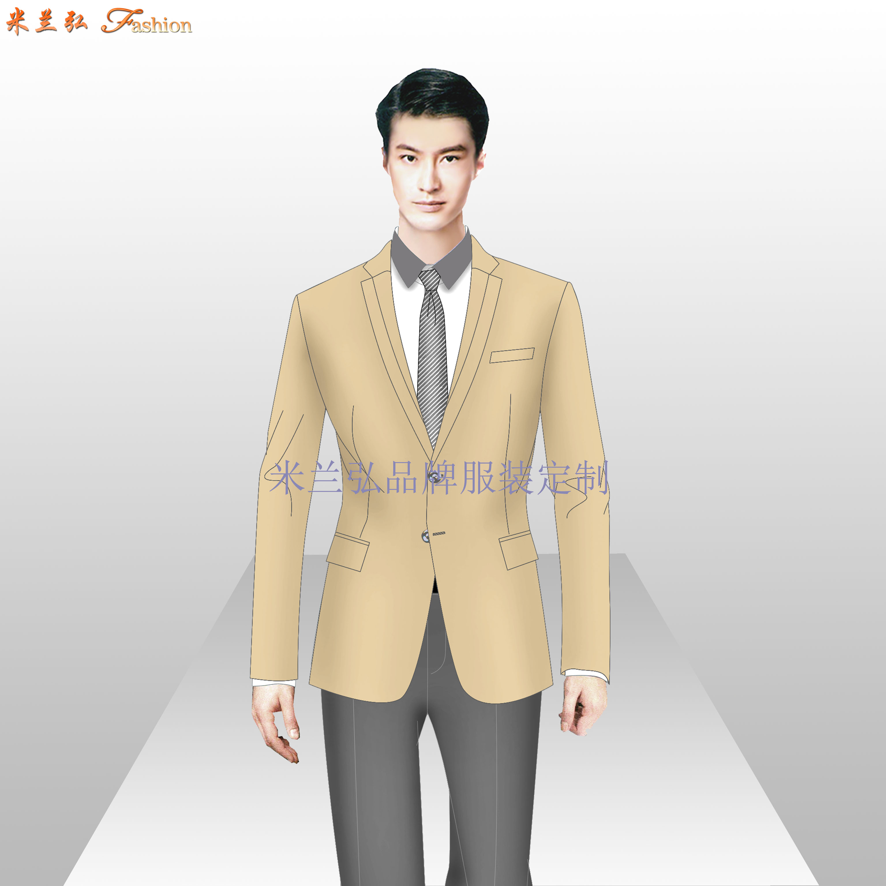 「梅州西服定制」多少钱_品牌_图片_口碑-米兰弘西装厂家-5