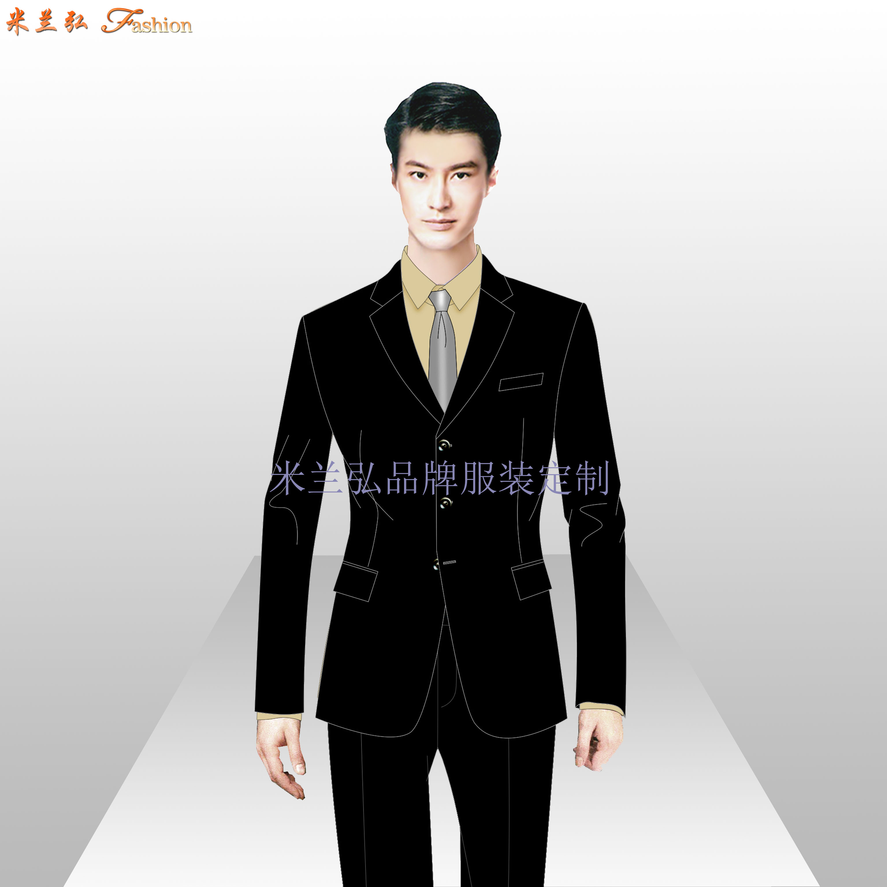 荆州西服定制-多少钱_公司_图片_口碑-米兰弘西服厂家-5
