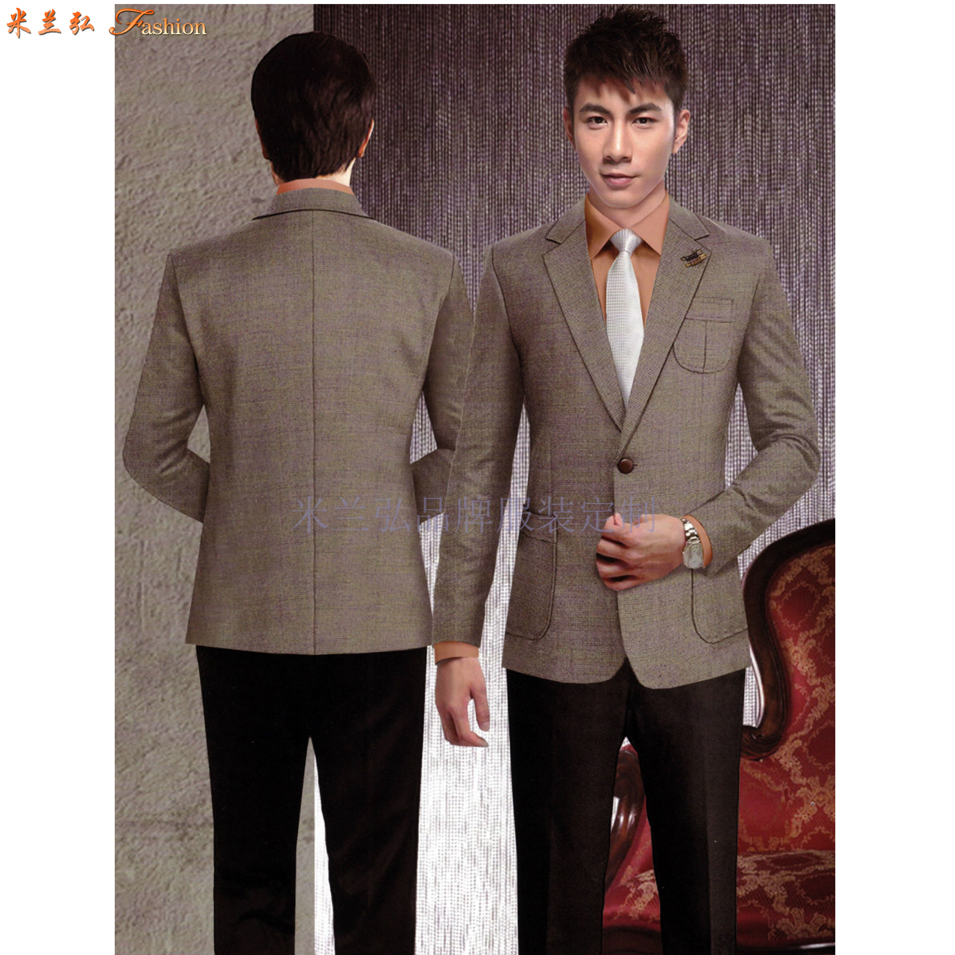 「随州定制西服」多少钱_公司_图片_口碑-米兰弘西服厂家-3